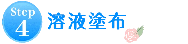 STEP4.溶液塗布