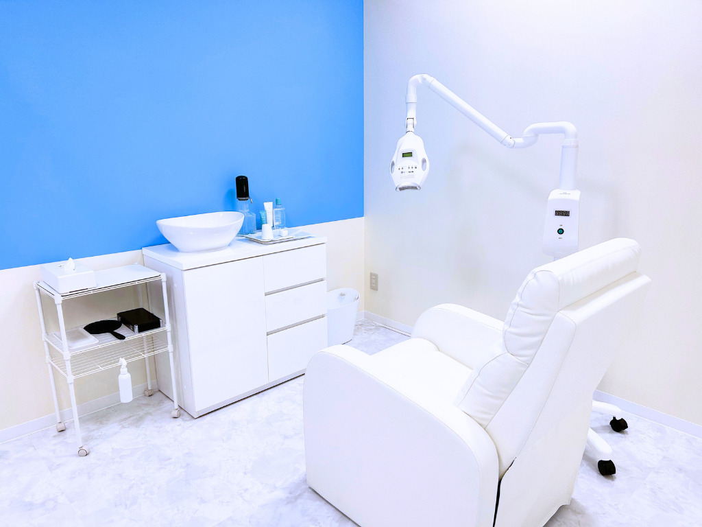 札幌東急百貨店の施術スペース