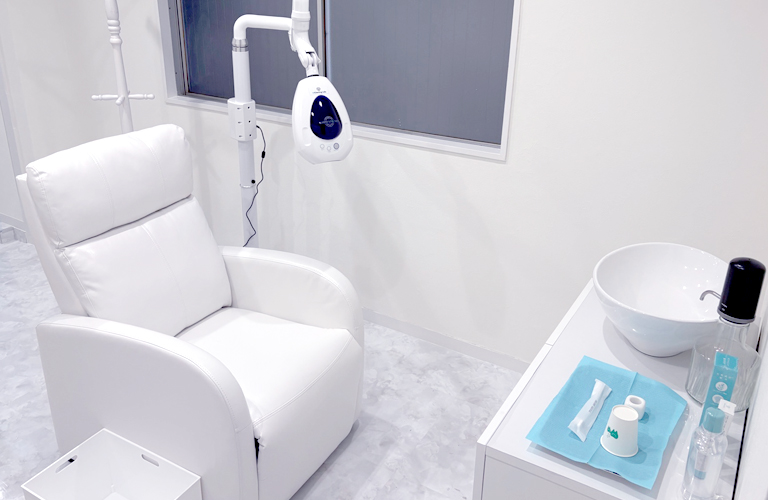 六本木店の施術スペース