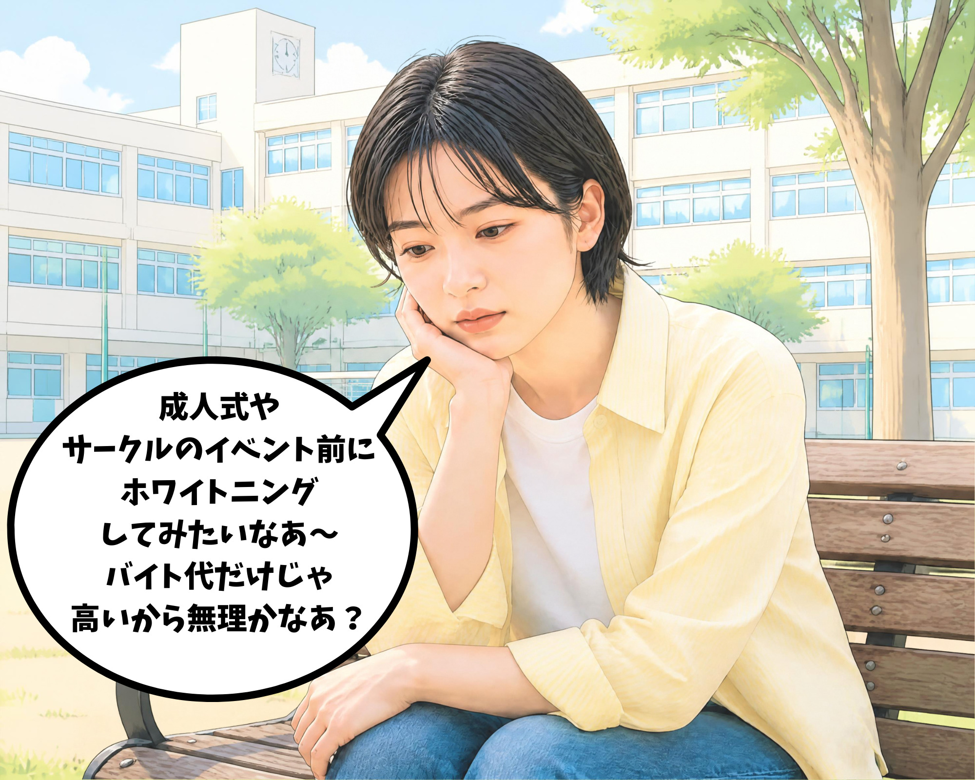 学割ホワイトニング マンガ